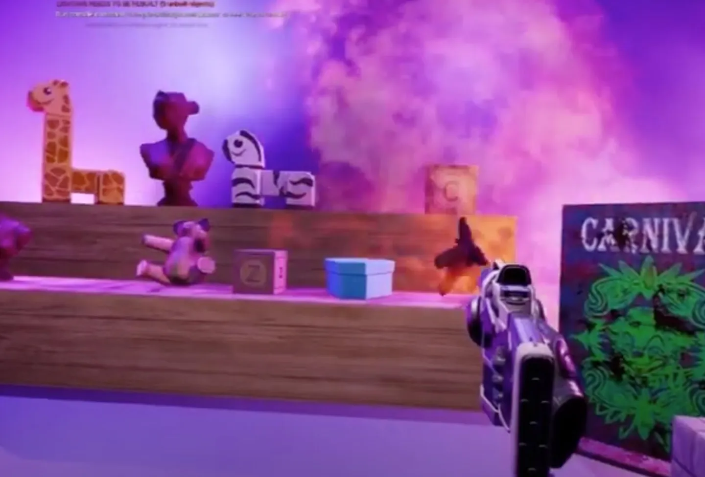 First Game in VR
